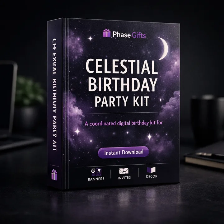 Celestial Birthday Party Kit