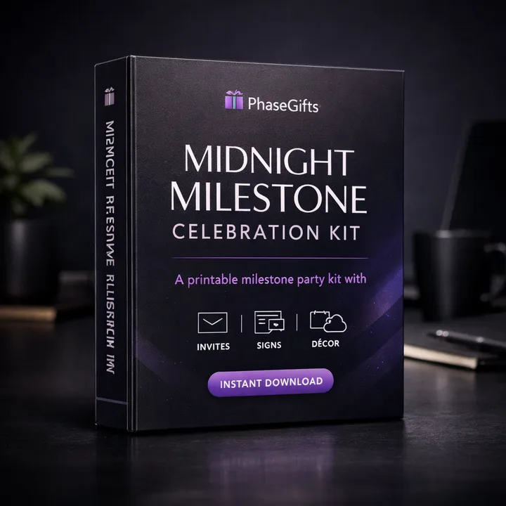 Midnight Milestone Celebration Kit