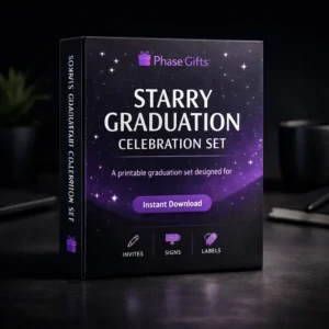 Starry Graduation Celebration Set