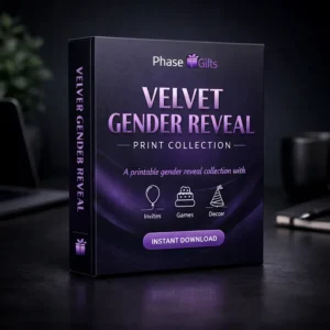 Velvet Gender Reveal Print Collection